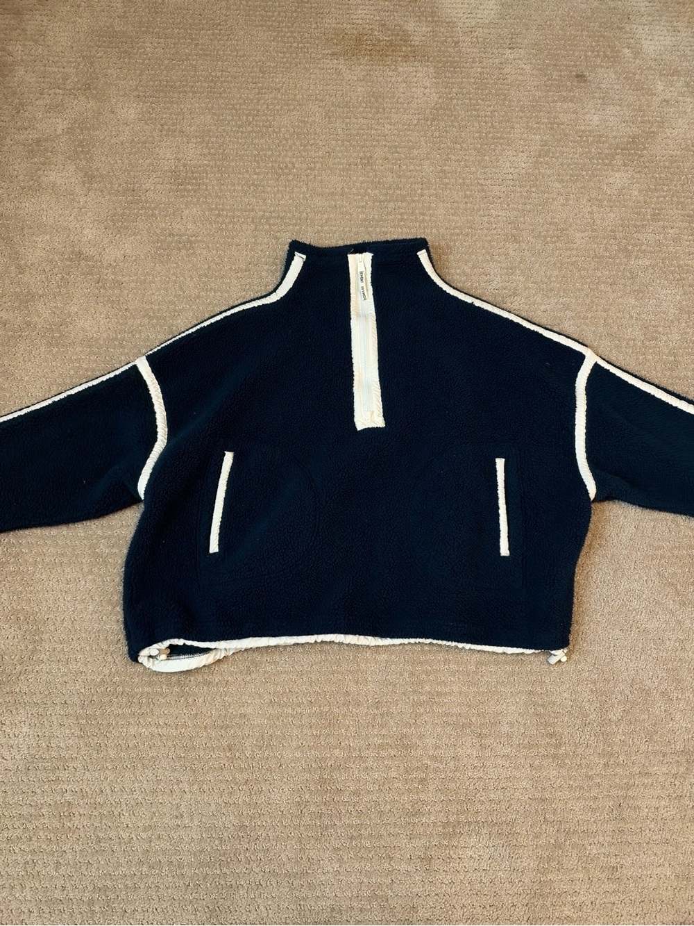 Free people movement mountain high half zip fleece